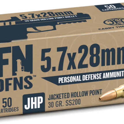 FN DFNS 5.7X28MM SS200 30GR JHP 50/10
