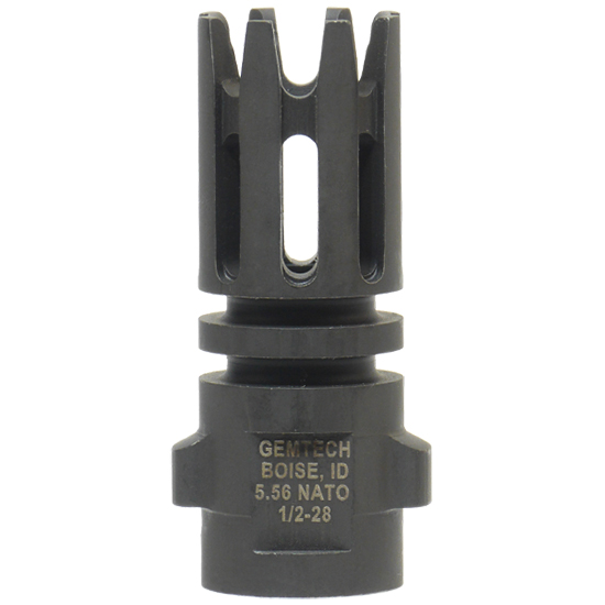 GEM QUICKMOUNT 5.56 FLASH HIDER 1/2-28