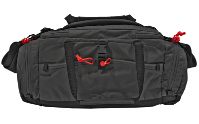 GGG RANGE BAG BLACK W/RED ZIPPER PUL - Image 2