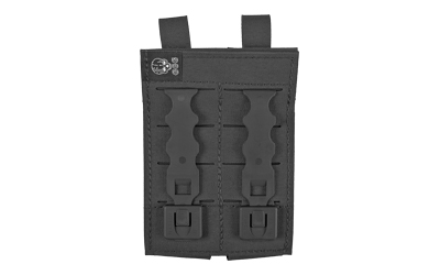 GGG DOUBLE PISTOL MAG POUCH BLK - Image 2