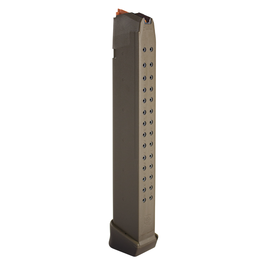 GLOCK MAGAZINE GLK 9MM 33RD FDE PKG