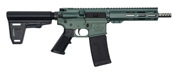 GLFA AR-15 223WYL 7.5 SS CHARCOAL GREEN 30RD