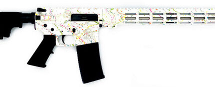GLFA AR-15 223WYL 16 SS SAVED SPLATTER WHITE 30R