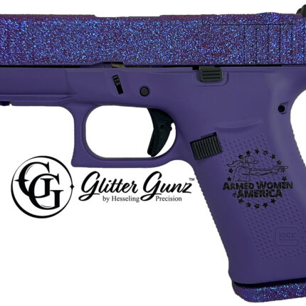 GLOCK 43X MOS 9MM 3.41 GLITTER GUNZ AWA