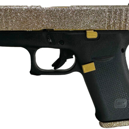 GLOCK 43X 9MM GLITTER GUNZ MIDAS