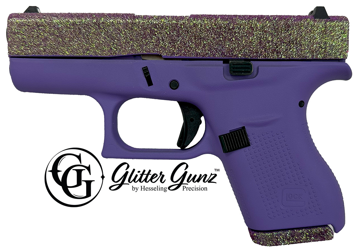 GLOCK 42 380ACP 3.25 GLITTER GUN JOKER