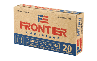 FRONTIER 556NATO 62GR FMJ 20/500 - Image 3