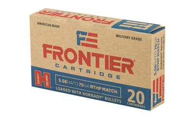 FRONTIER 556NATO 75GR BTHP MTCH 20/5 - Image 3