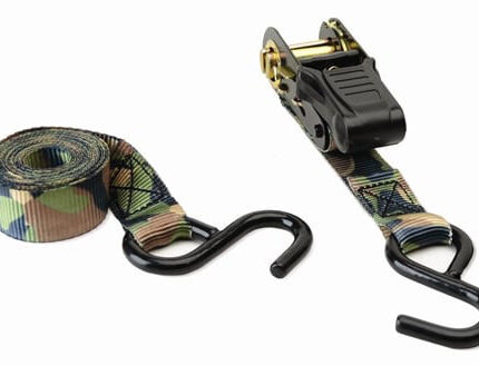 HME CAMO RATCHET TIE DOWN 2 PACK