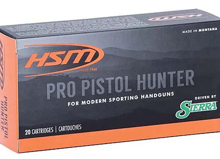 HSM PRO PISTOL 45LC 300GR JSP 20/20