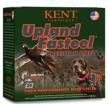 KENT UPLAND FASTEEL 12GA 2 3/4 1 1/8OZ 6 25/10