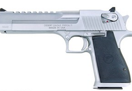 MAGNUM RESEARCH DESERT EAGLE 357M BRUSH CHROME