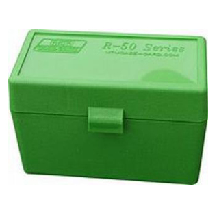 MTM RIFLE FLIPTOP 50RD BOX GRN 27030-06
