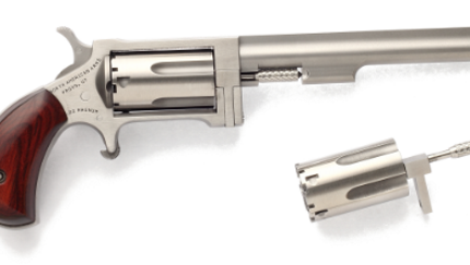 NORTH AMERICAN ARMS SIDEWINDER 22M/22LR 4" SS