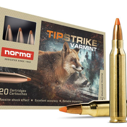 NORMA TIPSTRIKE 223REM 55GR 20/10