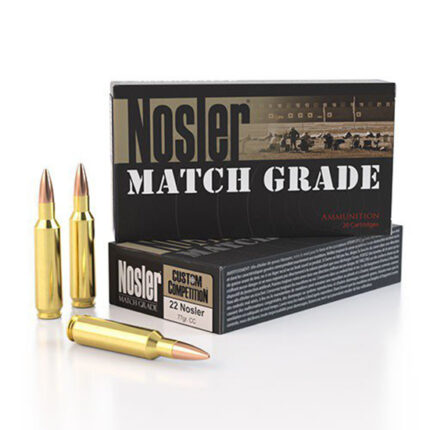 NOS AMMO 22NOS 77GR MATCH HPBT 20/10