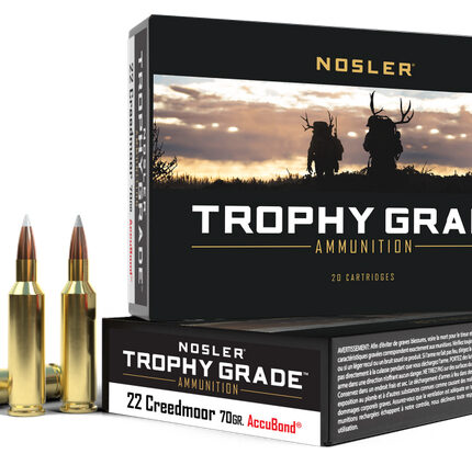 NOS AMMO TROPHY GRADE 22CREED 70GR AB 20/10