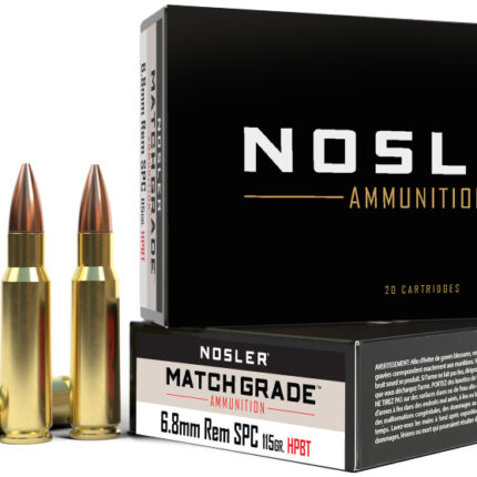 NOS AMMO 6.8SPC 115GR MATCH RDF HPBT 20/10