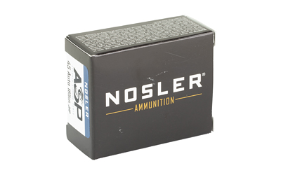 NOSLER ASP 45ACP 185GR HG JHP 20/400 - Image 2