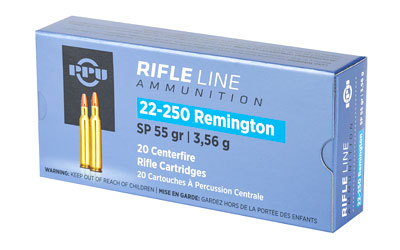 PPU 22-250REM SP 55GR 20/200 - Image 3