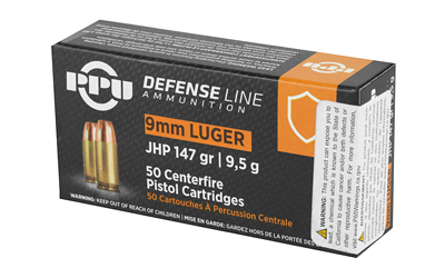 PPU 9MM JHP 147GR 50/1000 - Image 3