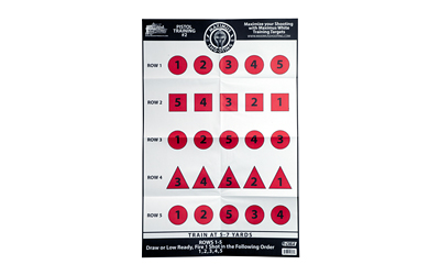 PROSHOT MXM WHITE PISTOL TRNG 6PK - Image 3