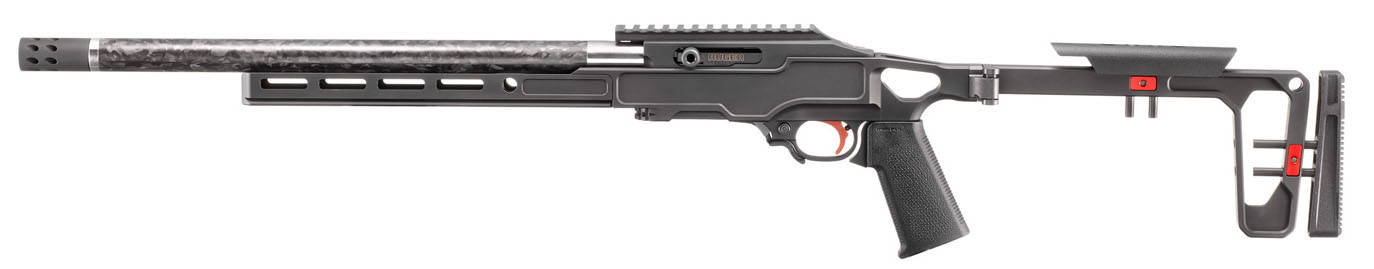 RUG 10/22 COMPETITION LH 22LR 16.1 GRY CHASSIS