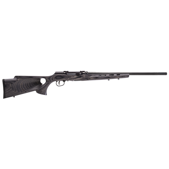 SAV A17 TARGET THUMBHOLE 17HMR 22 HVY GRAY LAMIN