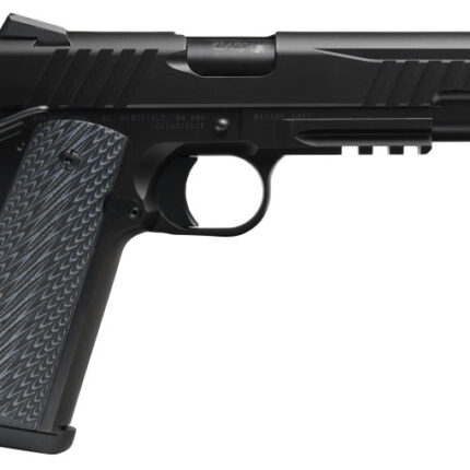 SAV 1911 GOV'T RAIL BLK 9MM 5 10RD