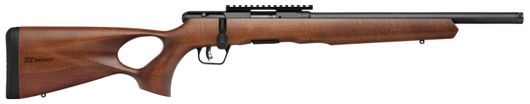 SAV B17 TIMBER THUMBHOLE 17HMR 18 10RD