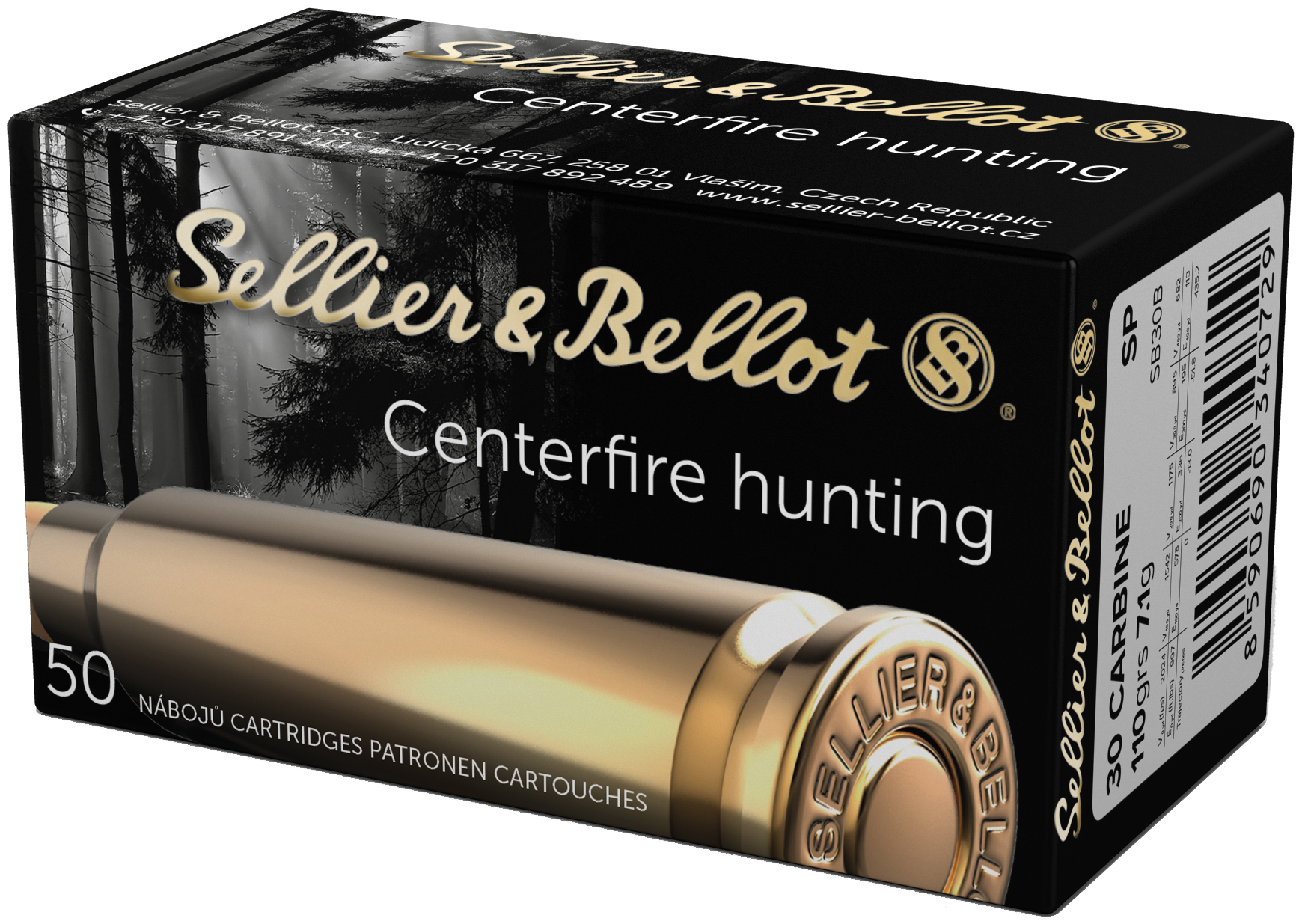 SB 30 CARBINE 110GR SP 50/20