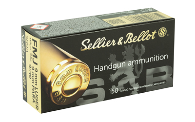 S&B 9MM 115GR FMJ 50/1000 - Image 2