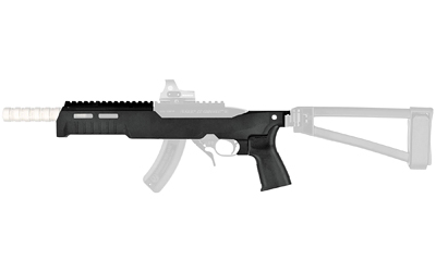 SB TACT FIXED CHASSIS FOR 10/22 BLK - Image 2