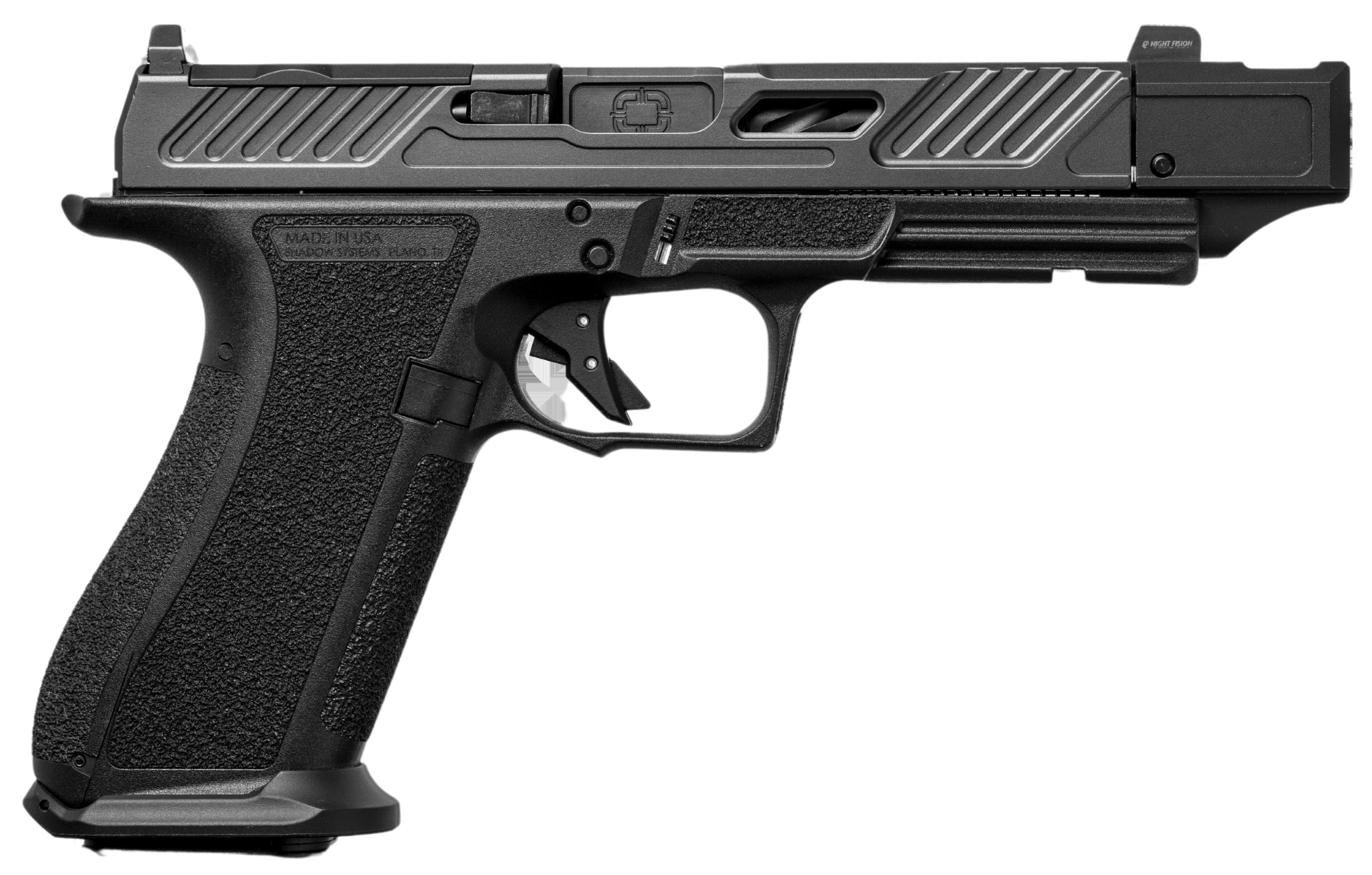 SHAS DR920P 9MM 4.5 BLK ELITE OPTIC SLIDE BLK CA