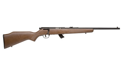 SAV MKII-GY 22LR 19" 10RD CMPT WOOD