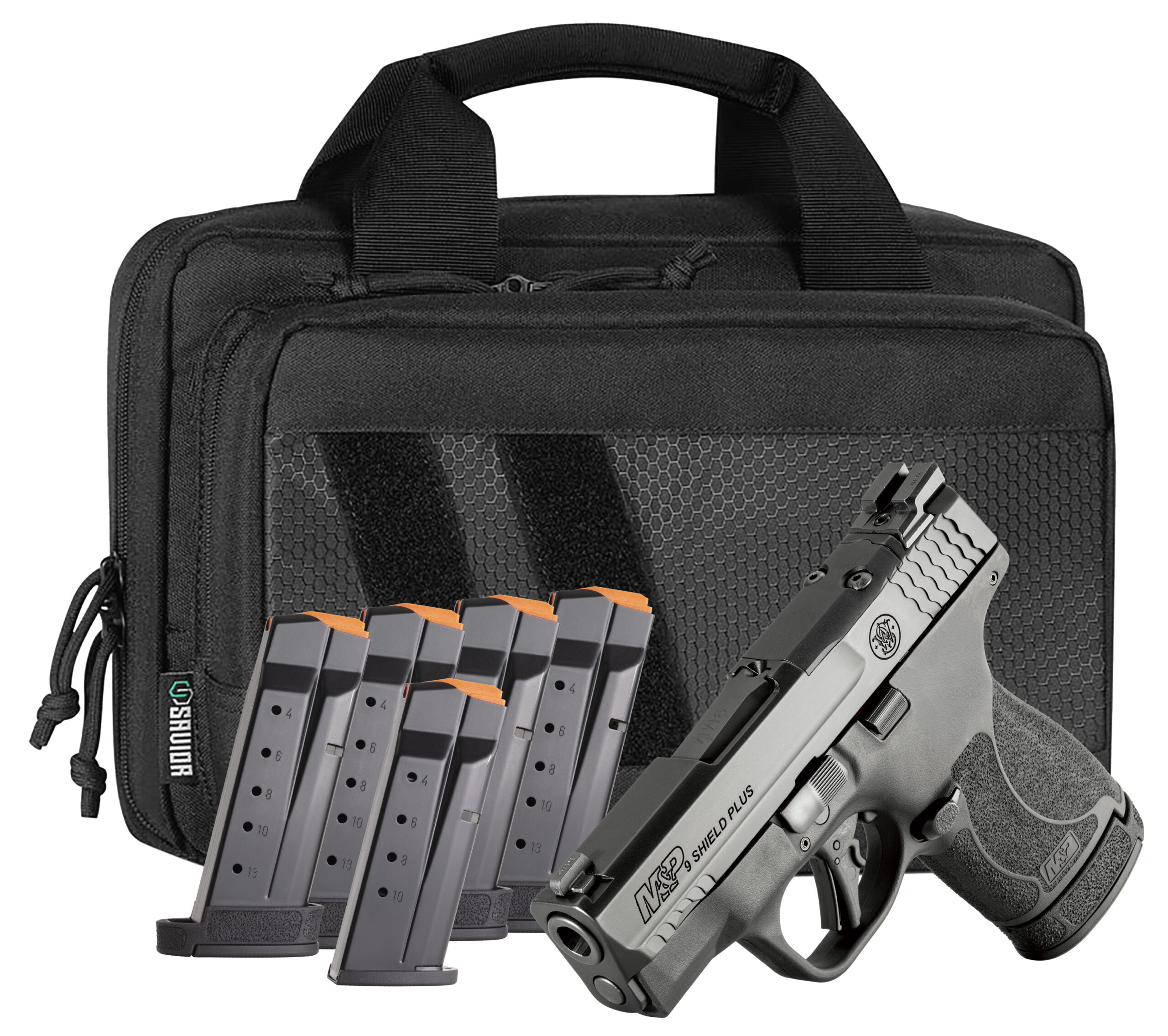 SW M&P9 SHIELD PLUS OR 9MM 3.1 CARRY ON BUNDLE