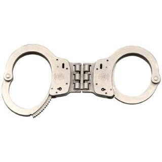 SW HANDCUFF M300 HINGED NKL