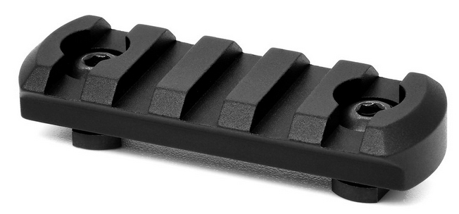 WAR M-LOK 5 SLOT RAIL BLK
