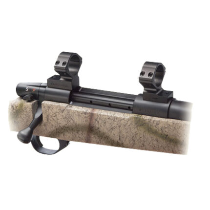WBY VANGUARD 1-PIECE SCOPE MOUNT LOW 1 BLK