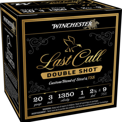 WIN LAST CALL DOUBLE 20GA 1OZ #2.5-9 25/10