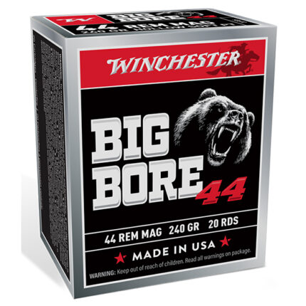 WIN BIGBORE 44REM MAG 240GR JSP 20/10