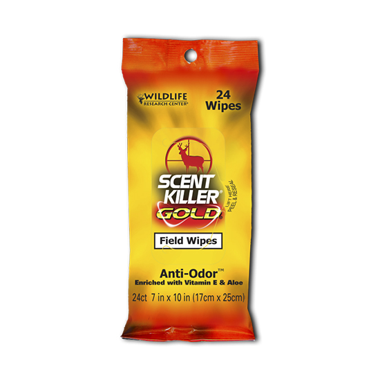 WR SCENT KILLER GOLD FIELD WIPES 24/PK