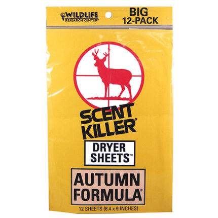 WR SCENT KILLER DRYER SHEETS AUTUMN 12PK