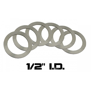 YHM BARREL SHIM SET AR15 1/2 INNER DIMENSION