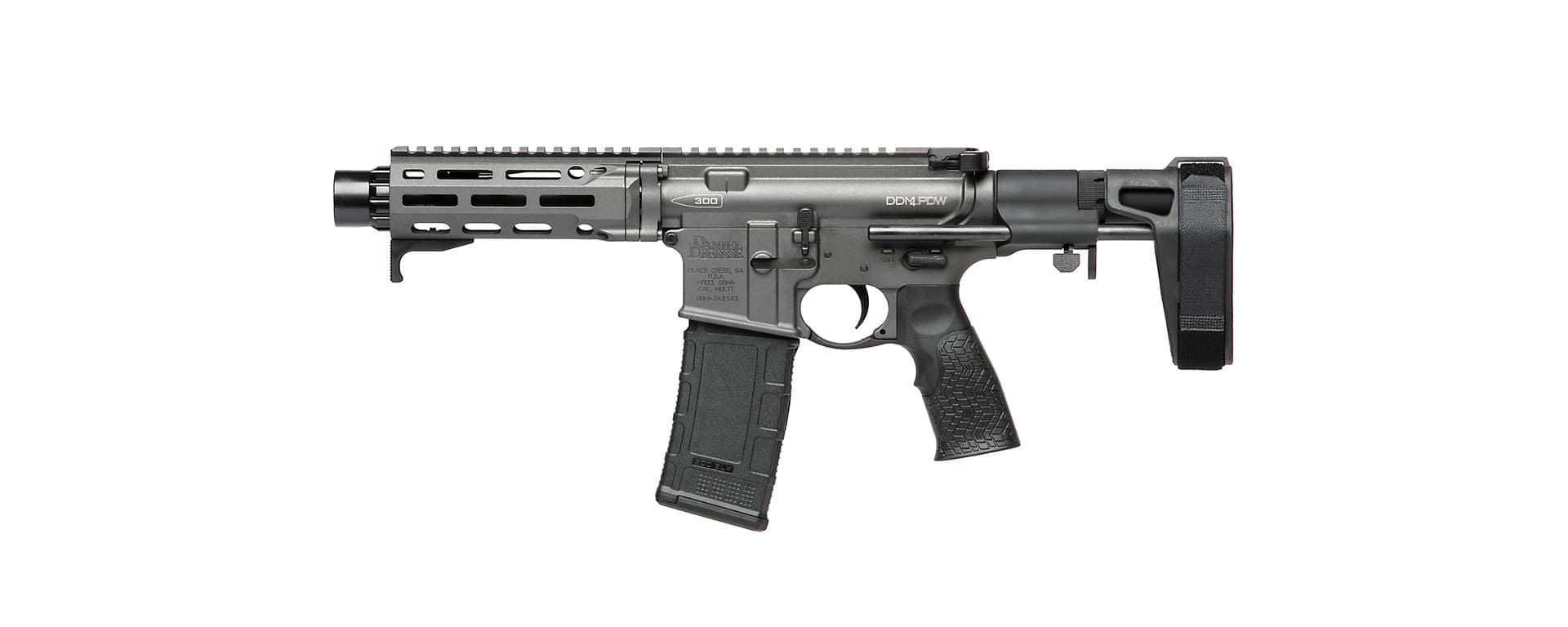 DANIEL DEFENSE DDM4 PDW PIST 300BLK COB PSB