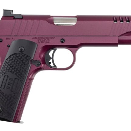 AUTO ORD 1911 45 ACP PSTL BLACK CHERRY CERAKOTE