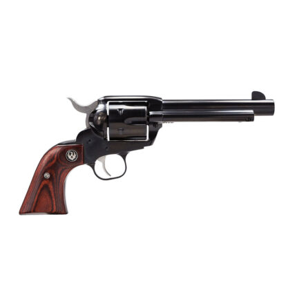 RUGER VAQUERO BLUED 45 COLT S/A REV 5.5" WD GRPS