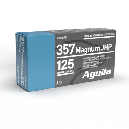 AGUILA 357 MAG JHP 125GR 50RD BOX 10 BXS PER CS