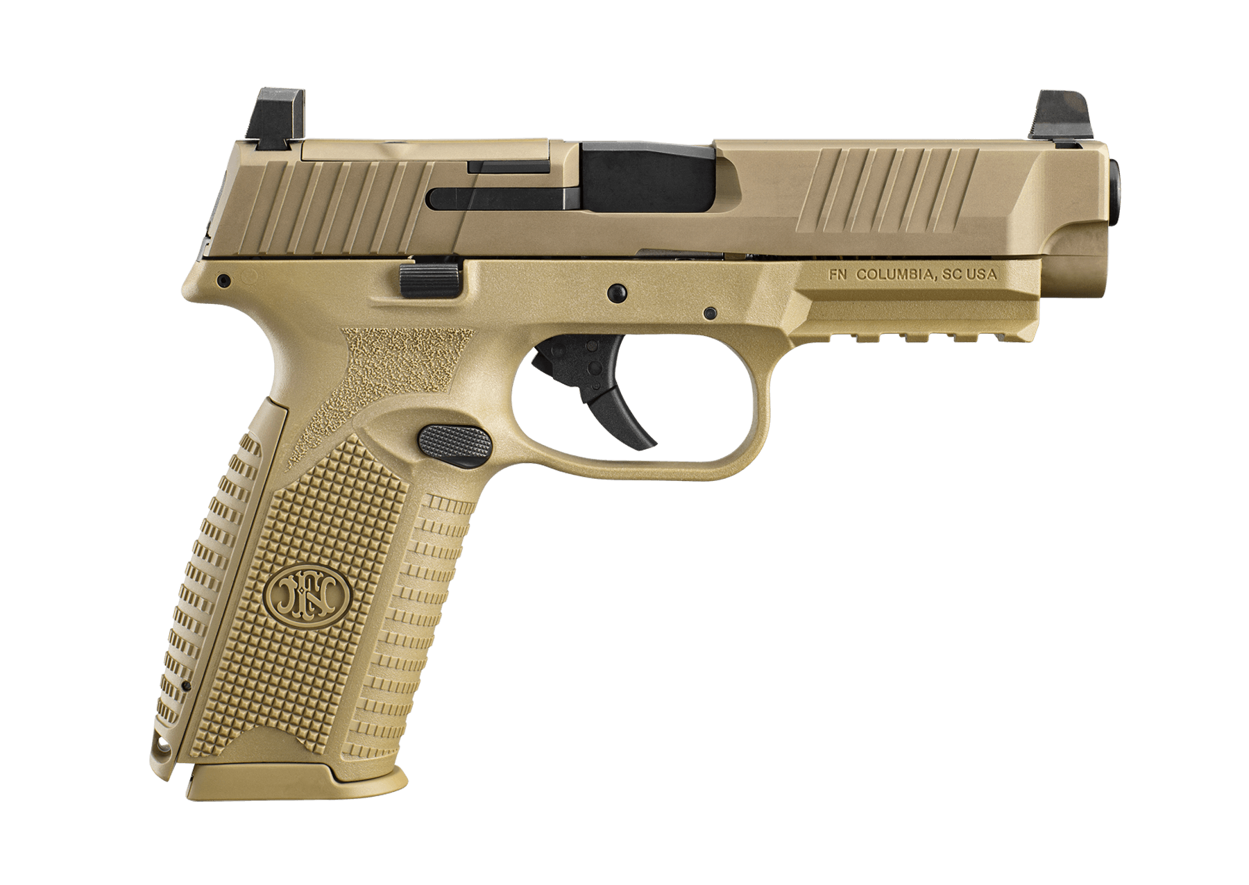 FN 509F MRD NMS 4.5" FDE 2-17RD MAGS
