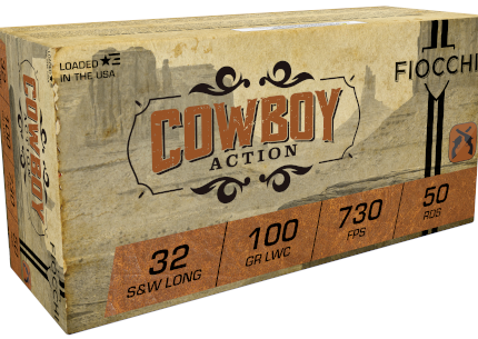FIOCCHI 32 S&W LONG 100G LWC 50RD BX 1000RD CASE